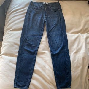 Paige dark denim skinny jeans